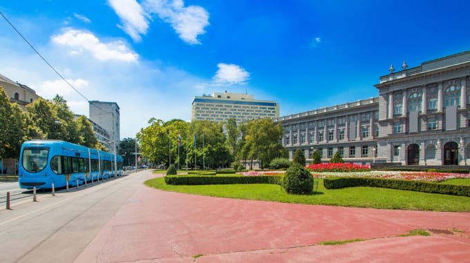 ザグレブのトラム