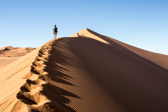ソサスブレイ（ナミビア・ナミブ砂漠）