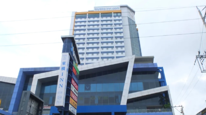 東横インセブの外観