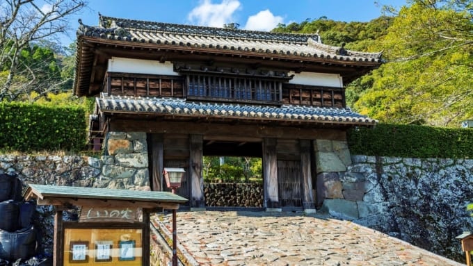 佐伯城跡（佐伯市）