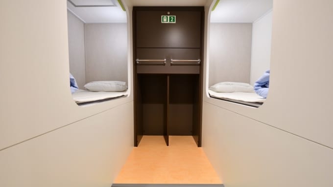 【東京九州フェリー】＜部屋＞ツーリストA　はまゆう／それいゆ