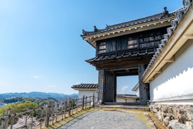 高知城の黒鉄門