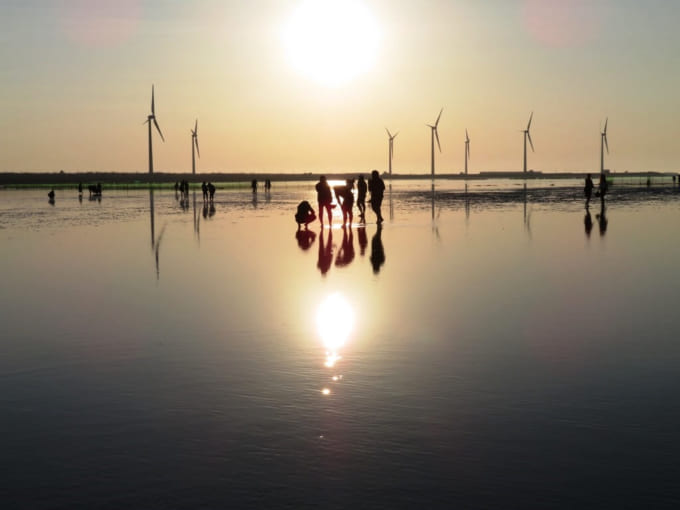 高美湿地（台湾台中市）