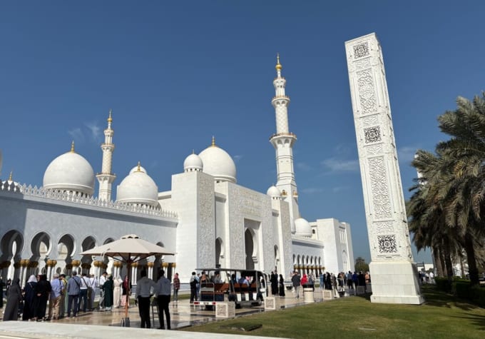 シェイク・ザイード・グランド・モスク（UAE・アブダビ）