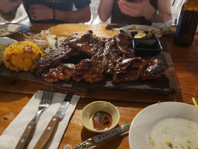 ボリューミーな夕食