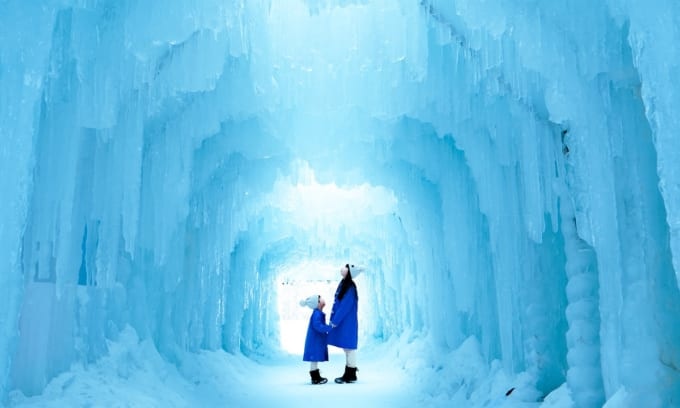 まほら岩手　氷の世界