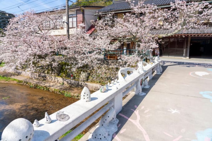 玉造温泉　キラキラ橋（島根県）