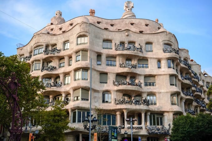 カサ・ミラ（バルセロナ）