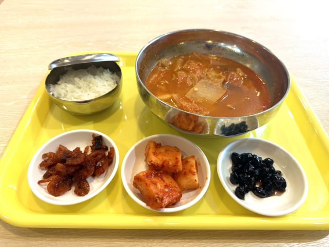 キムチチゲ定食