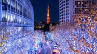 六本木ヒルズ　けやき坂イルミネーション