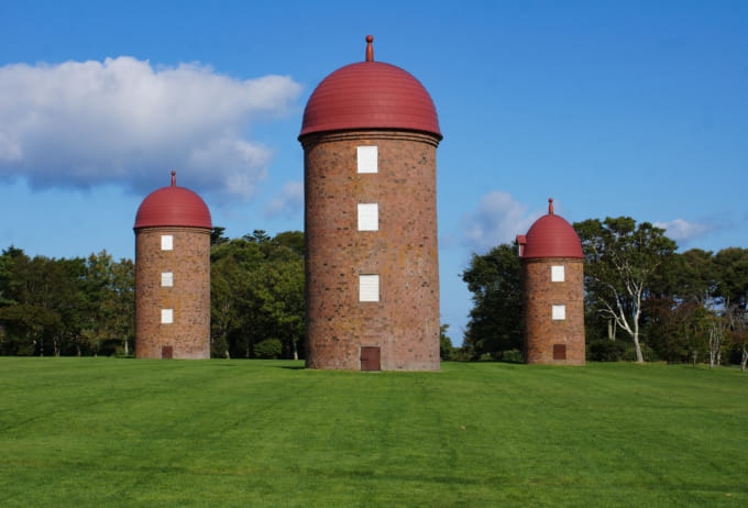 明治公園のサイロ