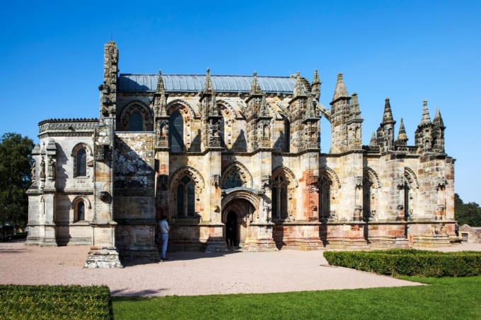 ロスリン礼拝堂（エディンバラ）