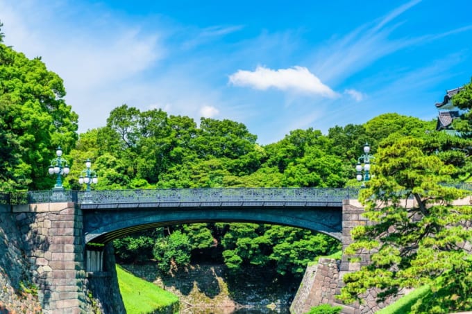 皇居二重橋（正門鉄橋）