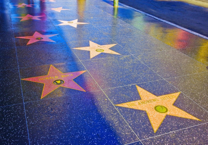 ハリウッド・ウォーク・オブ・フェームの画像