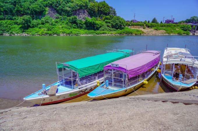 阿武隈ライン舟下り