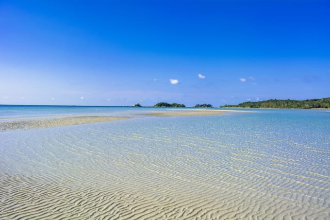 ビンタン島のビーチ