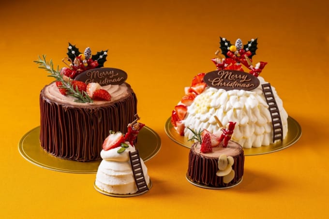 voco大阪セントラルの2024年クリスマスケーキ4種類