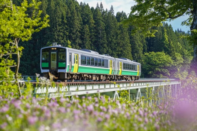 JR只見線　第二橋梁