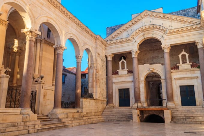 ディオクレティアヌス宮殿（スプリト）