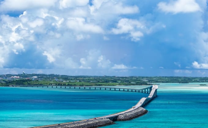 伊良部大橋（沖縄県宮古島～伊良部島）