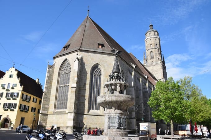 聖ゲオルク教会のダニエル塔（ドイツ・ネルトリンゲン）