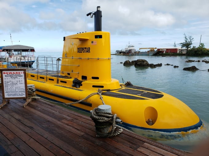 サイパンの潜水艦