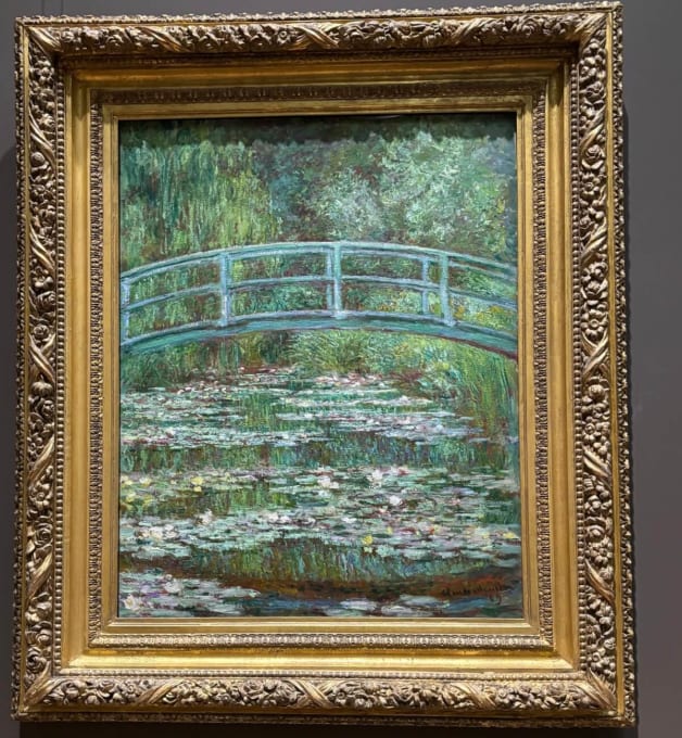 メトロポリタン美術館『睡蓮の池に架かる橋』クロード・モネ