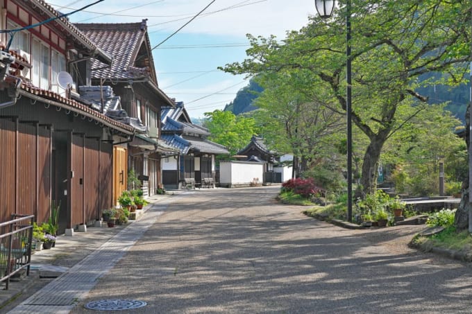醒井宿（滋賀県米原市）