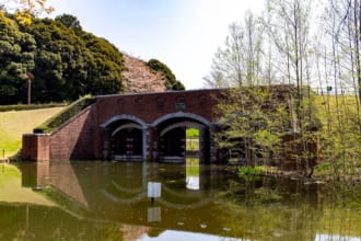 茨城県坂東市 反町閘門橋