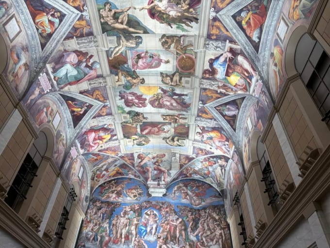大塚国際美術館「システィーナ礼拝堂」