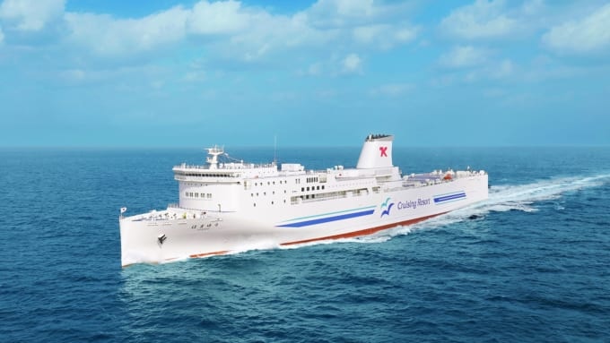 東京九州フェリーの「はまゆう」