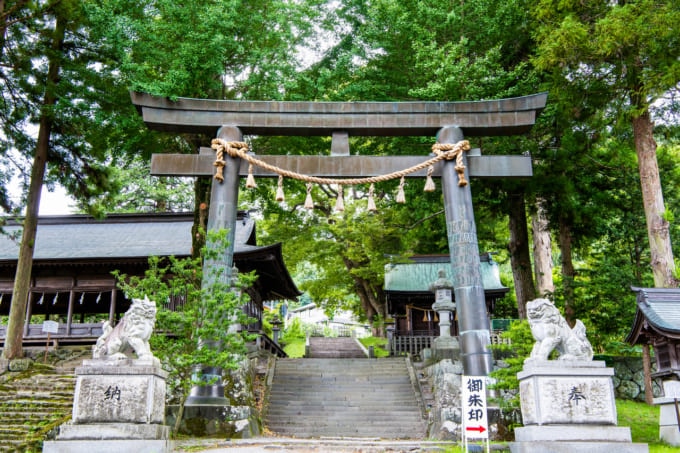 逃げ若 聖地 諏訪大社 上社前宮