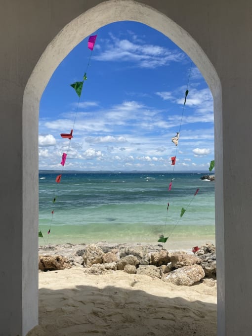 セブの海（skyticketスタッフ撮影）