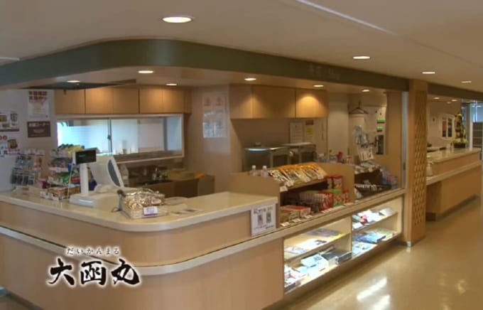 津軽海峡フェリー「大函丸」の売店