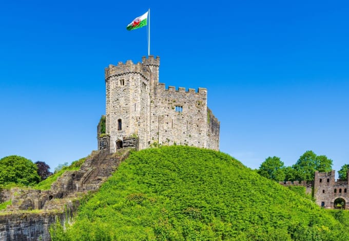 カーディフ城（イギリス・ウェールズ）