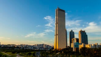 ソウル汝矣島の63ビル