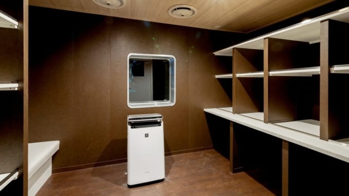 マリックスラインのペット室