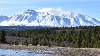 ドーソンクリーク（カナダブリティッシュコロンビア州）