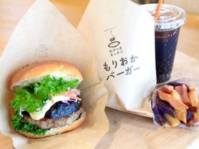 もりおかバーガー