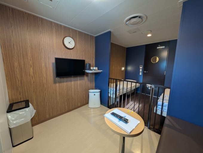 ファースト（わんこ同伴室）＆ドッグバルコニー（津軽海峡フェリー）