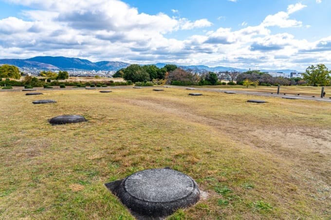 平城宮跡の第二次大極殿（奈良）
