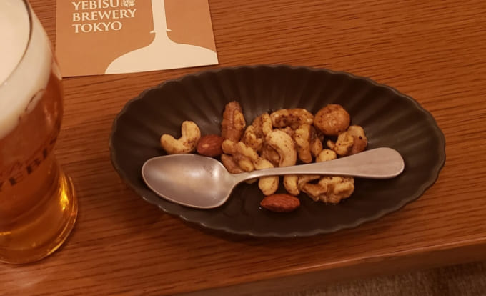 スパイシーナッツ（YEBISU BREWERY TOKYO）