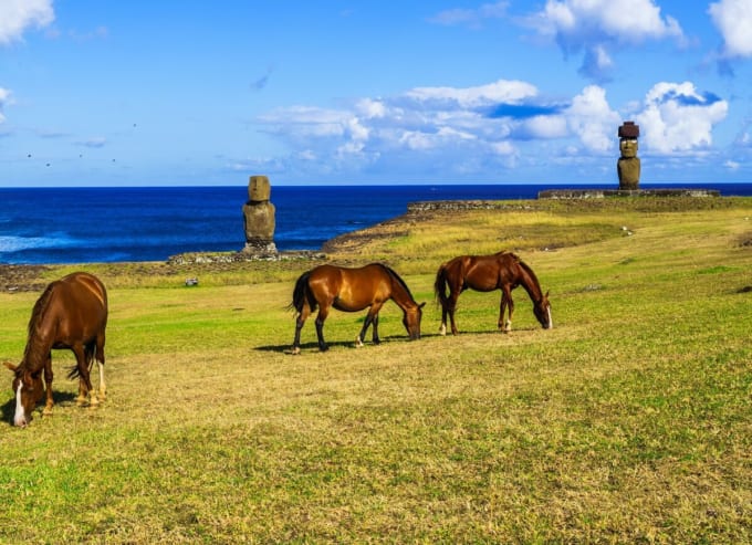 タハイ遺跡（イースター島）