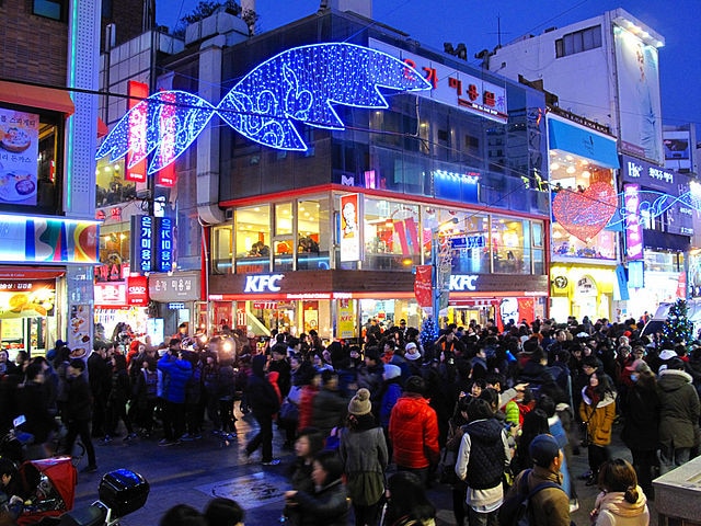 釜山の南浦洞の夜を遊びつくす！深夜も垢すりできるスポット2軒