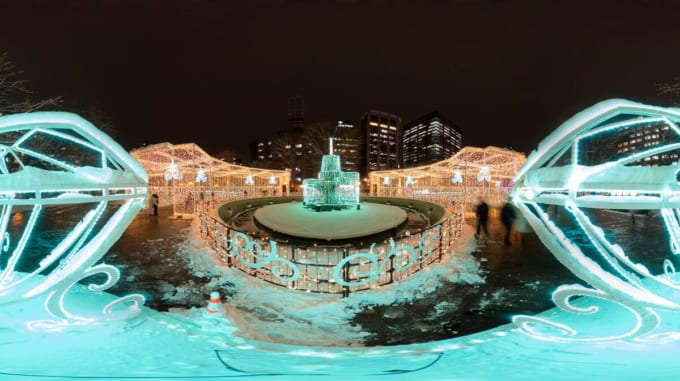 ホワイトイルミネーション