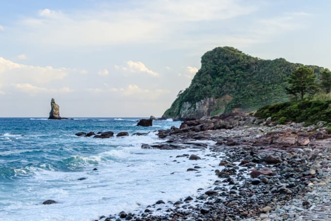 立神岩（鹿児島県枕崎）
