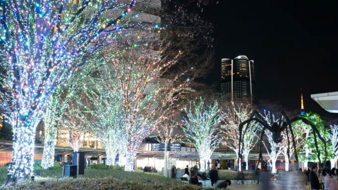 六本木ヒルズ　66プラザイルミネーション