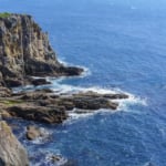 南紀地方を代表する景勝・三段壁（和歌山県白浜町）