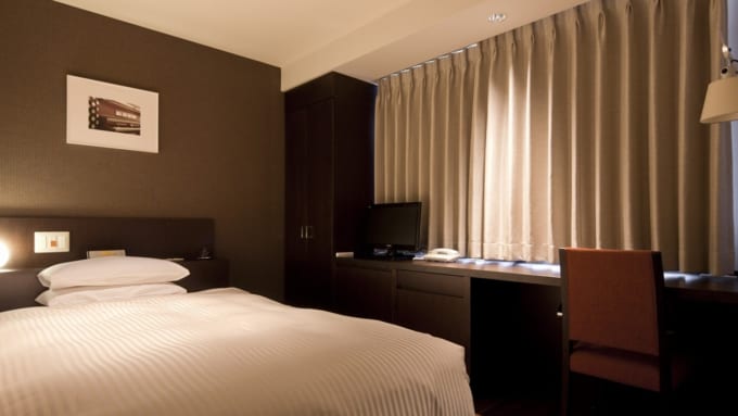 ホテルグランドヒル市ヶ谷　西館シングルの客室