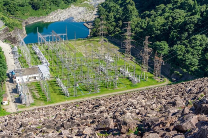 御母衣ダム（岐阜県）